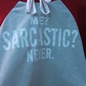 Long sleeve crop top with hood